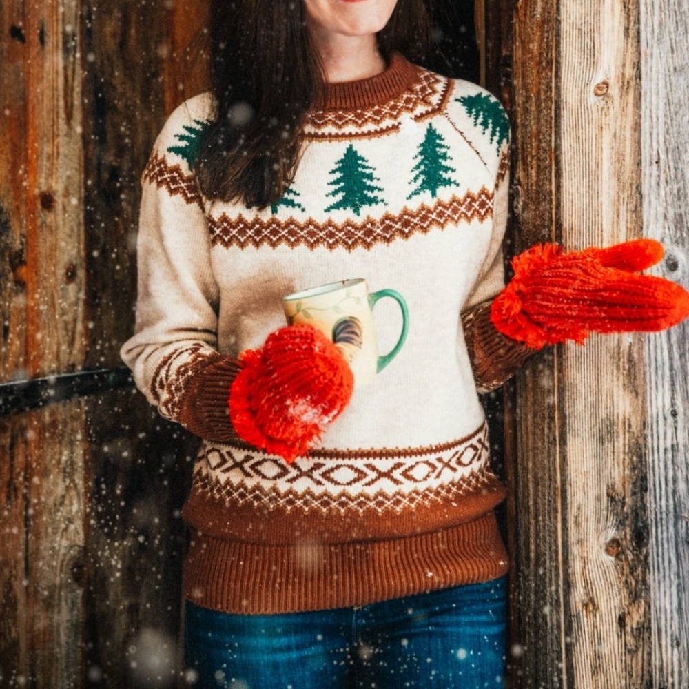 Kiel James Patrick Cozy Cabin Sweater Large